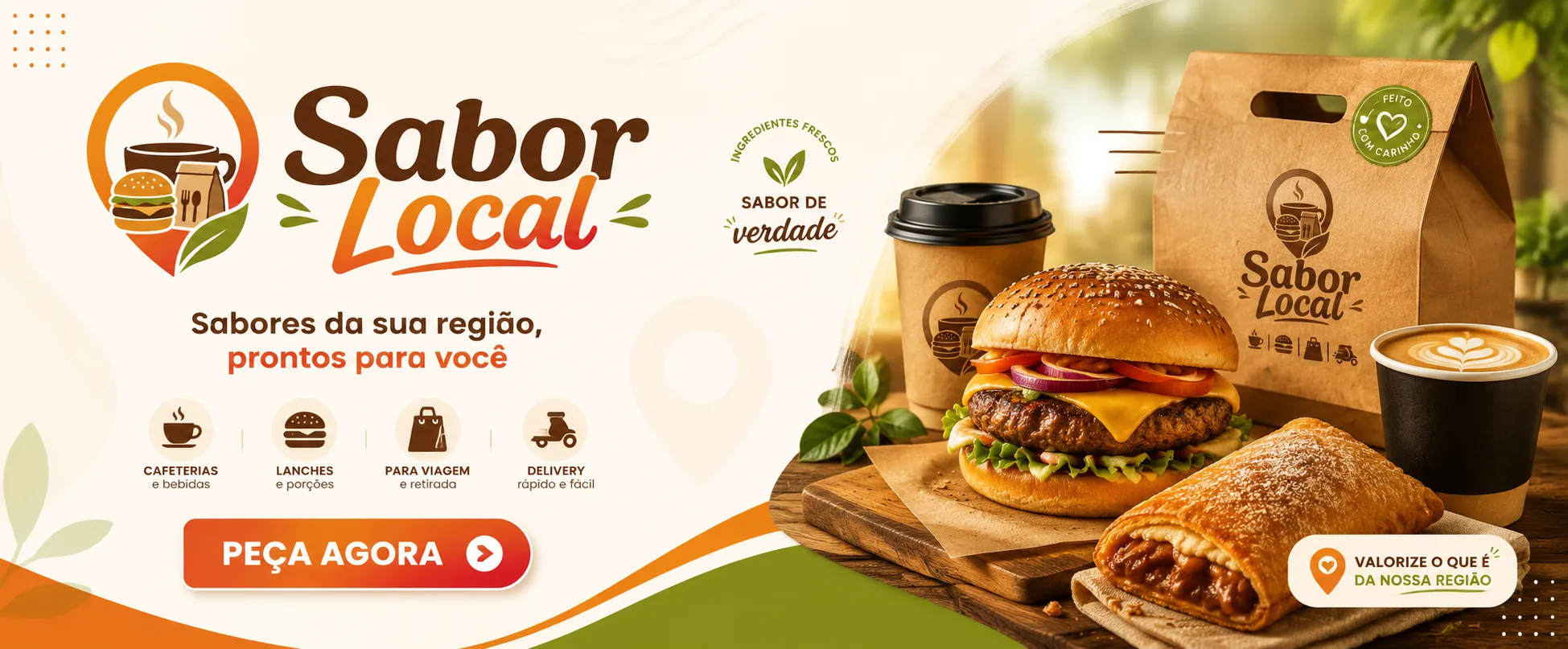 Banner da demo Sabor Local