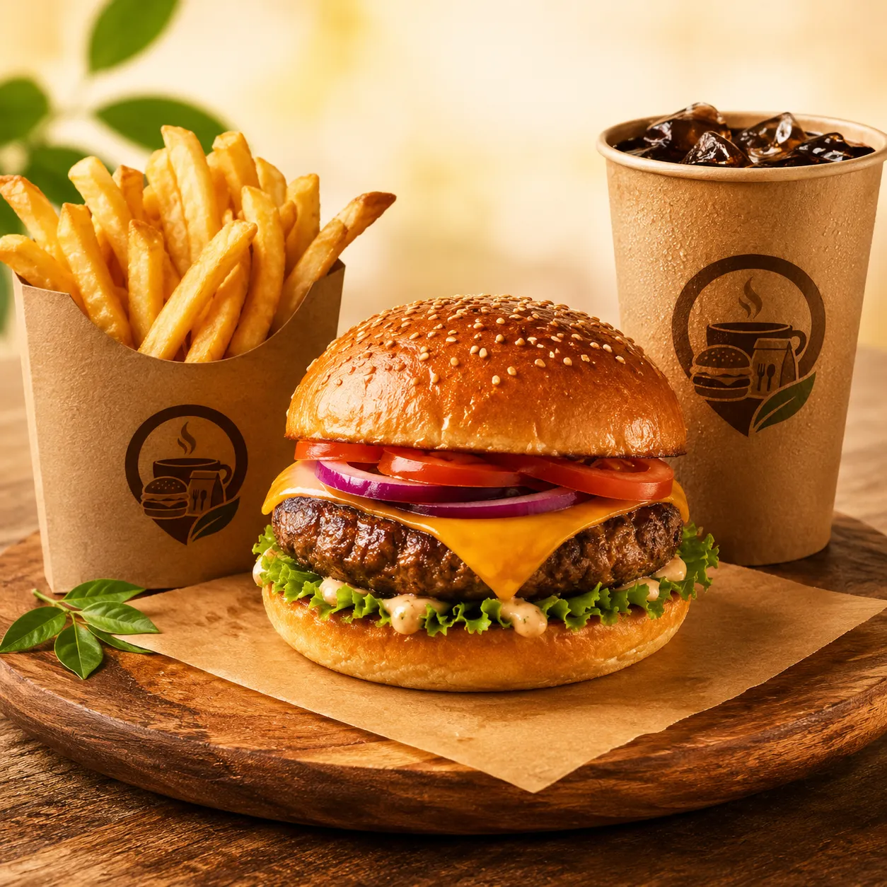 Combo burger artesanal