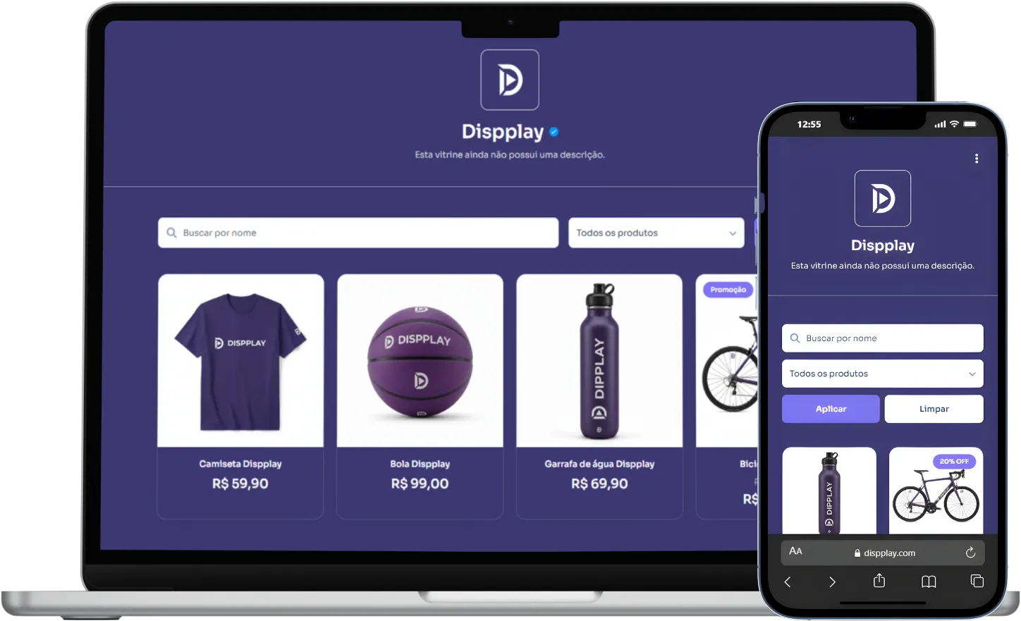 Preview da publicacao da vitrine